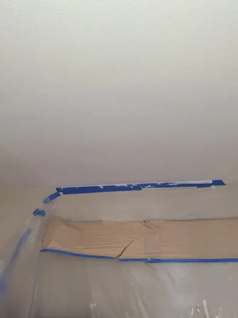 Blended ceiling repair
